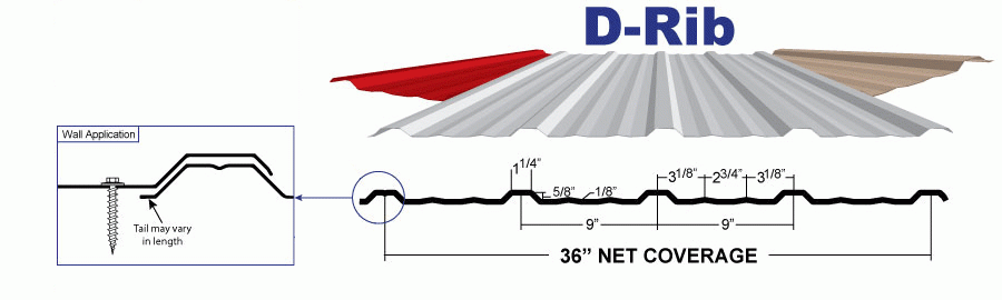 Commercial D-Rib
